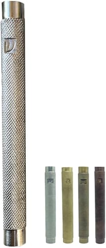 A&S - Funda de latón para mezuzá con pergamino para puerta, resistente a la intemperie, cubierta de mezuza de metal para bendición y protección para