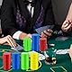 400 Stück Poker Chips, 4 Farben 0,98 Zoll, Spielchips Casino Chips aus Kunststoff, Zählchips für Kinder Bingo-Chips, Blanko Zählchips für Mathematik Kinder Lehrer Belohnung Party Spielbelohnung