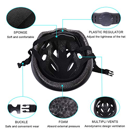 Helmets for Kid Sports Safety Protective Gear Set with Knee Pads/ Elbow Pads / Wrist Guard for 3-8 Years Toddler Bicycle Skateboard Skating Scooter Cycling Riding - Thumbnail 2