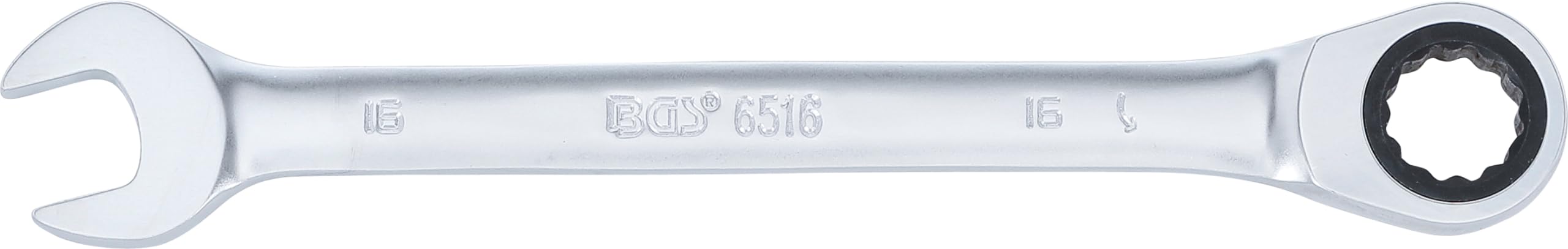 BGS 6516 | Chiave combinata a cricchetto | 16 mm