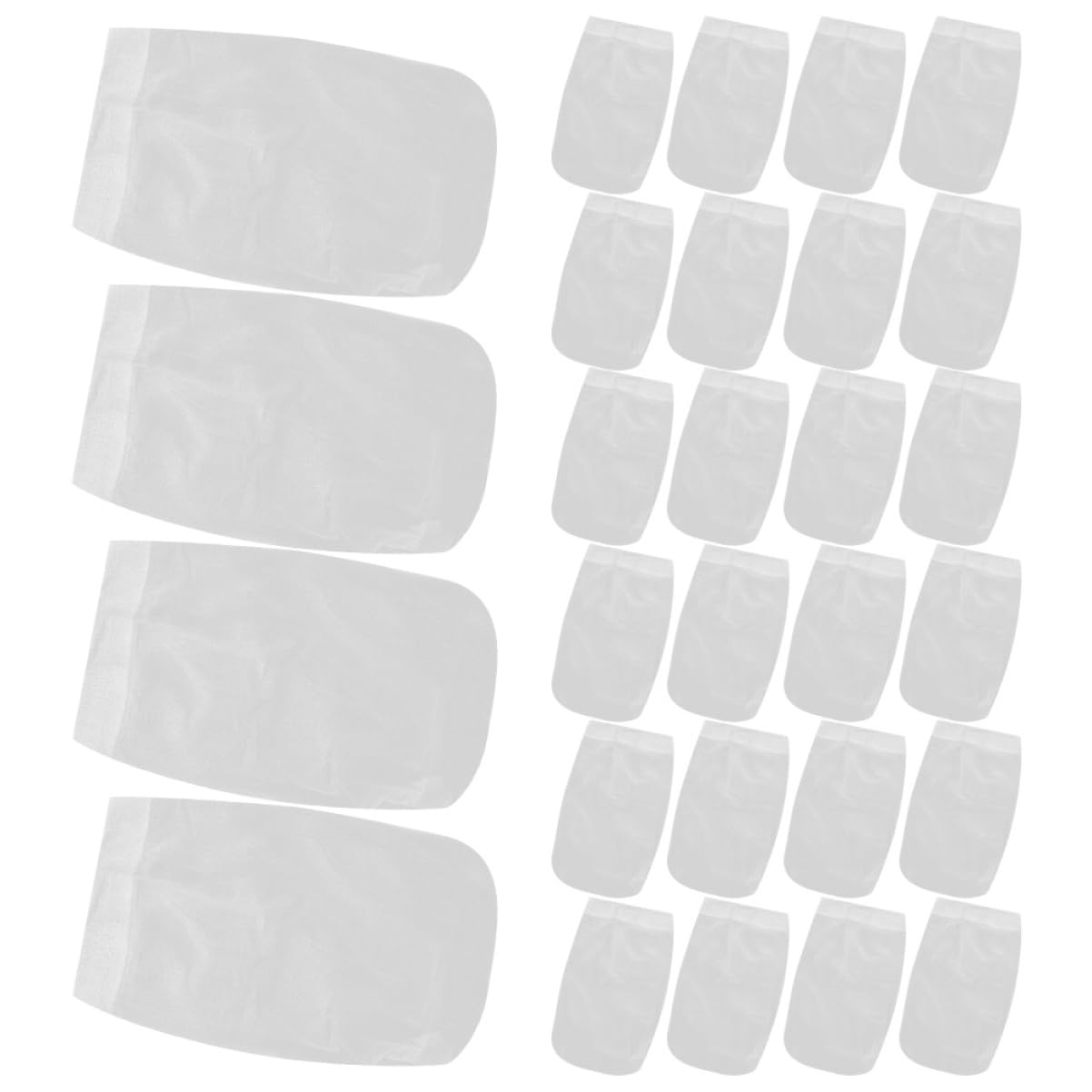 Kisangel Lot De 5 Chaussettes De Rechange pour Écumoire De Piscine Filet en Maille pour Piscines Creusées Nettoyage Facile Réutilisables 30 Pièces X 5