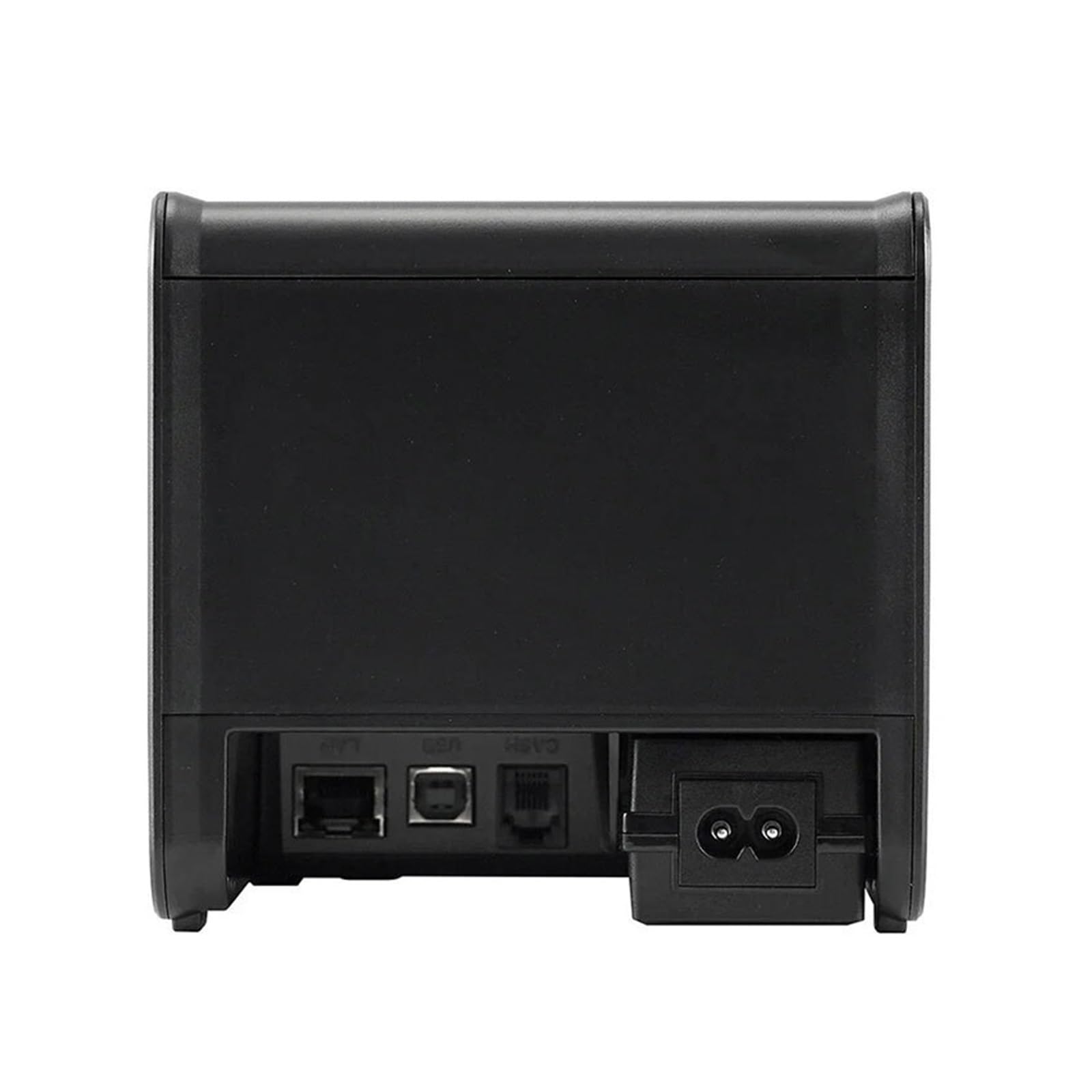 1 szt. Termiczna drukarka pokwitowań 80 mm port USB/USB+Lan z automatyczną obcinarką kuchenną, Niezawodne codzienne użytkowanie(Ethernet/LAN port)