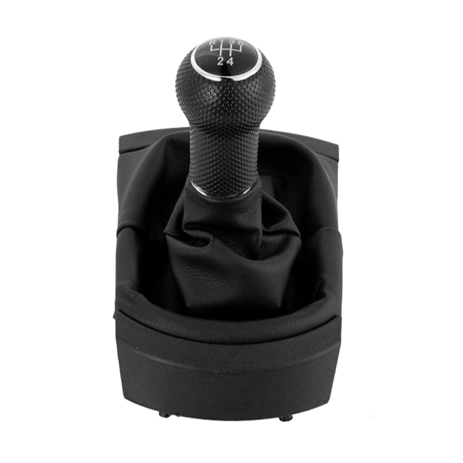 Dbmswzjqfg 5 Speed Shift Knob For Seat Ibiza 2002 2003 2004 2005 2006 2007 2008 Black Upgrade