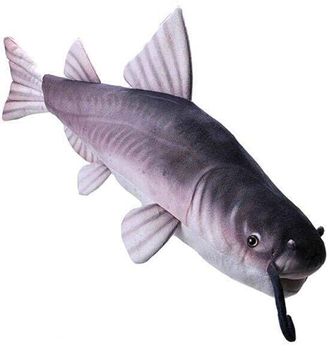 Amazon Co Jp Wild Republic Living Streamナマズフィッシュ 24インチ 子供向けギフト ぬいぐるみとファブリックは紡いだリサイクル水ボトル 漁師やスポーツマンへのノベルティギフト おもちゃ