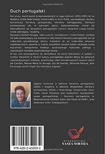 Duch portugalski: Pomocy i melancholii przez literatur¿
