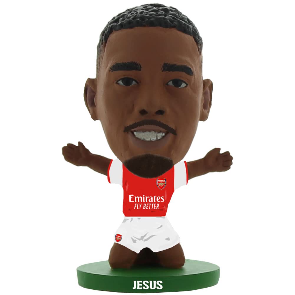 Amazon.com: SoccerStarz - Arsenal Gabriel Jesus - Home Kit