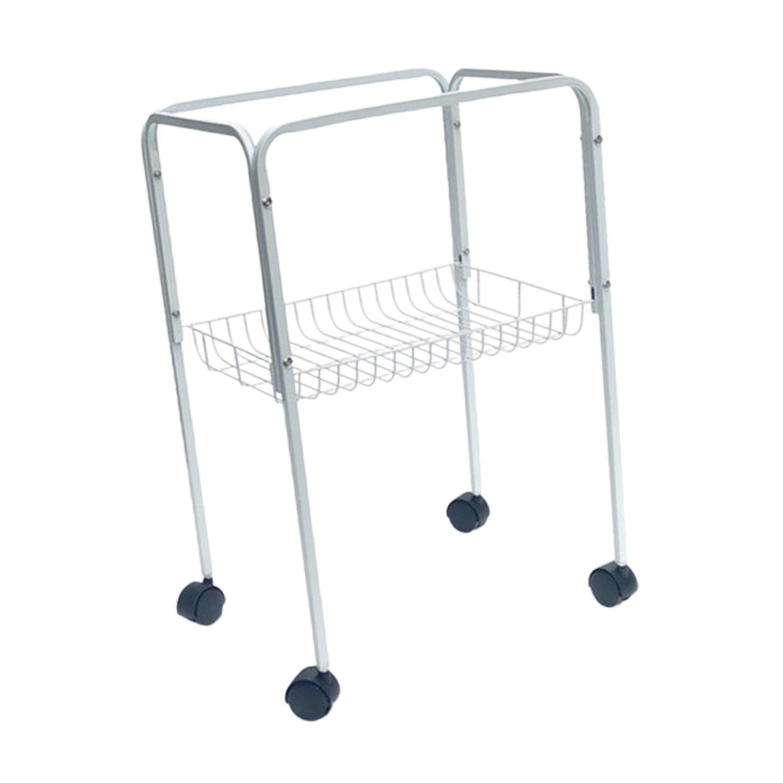 Práctico Soporte para Jaula de pájaros con construcción de Acero Duradero para Loros. Fácil Movilidad y Aplicaciones versátiles en el hogar. Soporte para Jaula pájaros. Marco para Loros.