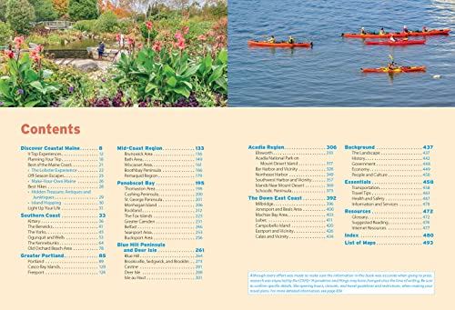 Moon Coastal Maine: With Acadia National Park: Seaside Getaways, Cycling & Paddling, Scenic Drives (Travel Guide) #TOP1