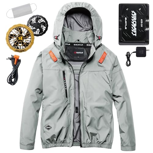 [�C�g�t�N] �����u���]�� �o�[�g�� �G�A�[�N���t�g AC2091HB 24V ���o�b�e���[ �Z�b�g AC09 AC09-1 AC09-2 �I���W�i���}�X�N5���t�� (�y���z�A�b�V���O���[�{���^���b�N�S�[���h�t�@��, XL)