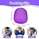 Stressabbau Fidget Ball für Kinder und Erwachsene Weiches Fidget Spielzeug zur Angstlinderung,Strukturiertes Quetschspielzeug für Fokus und Entspannung (lila)