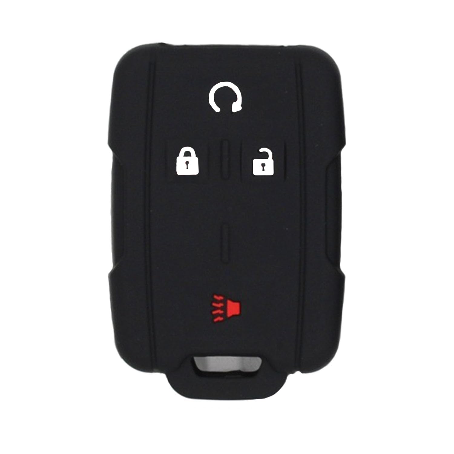 Key Fob Cover for Corolado Silverado: Key Case Cover Fit for GMC Canyon Sierra Denali Chevy Cololado Silverado 4500HD 5500HD 6500HD 2500 3500 M3N-32337100 84540865 13577770 7812A-32337100 Black