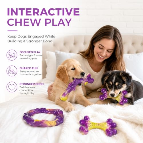 Image of Frienhund 3-Pack Puppy chew Toys: Puppy chew Toys for Teething