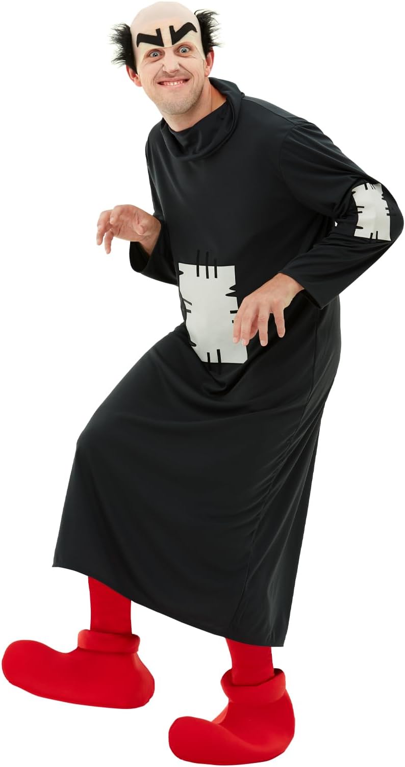 Funidelia Official Gargamel Costume The Smurfs for Men, Funny Fancy dress of The Smurfs for Adult, Carnival, Halloween and Party Costumes - Size One size