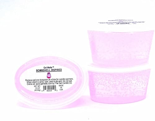 Miniatura 2 de 3 Pack of Designer Designer Aroma of Bombshell Inspired Aroma Long Lasting Gel Melts™ for Warmers and Burners Peel, MELT, Enjoy
