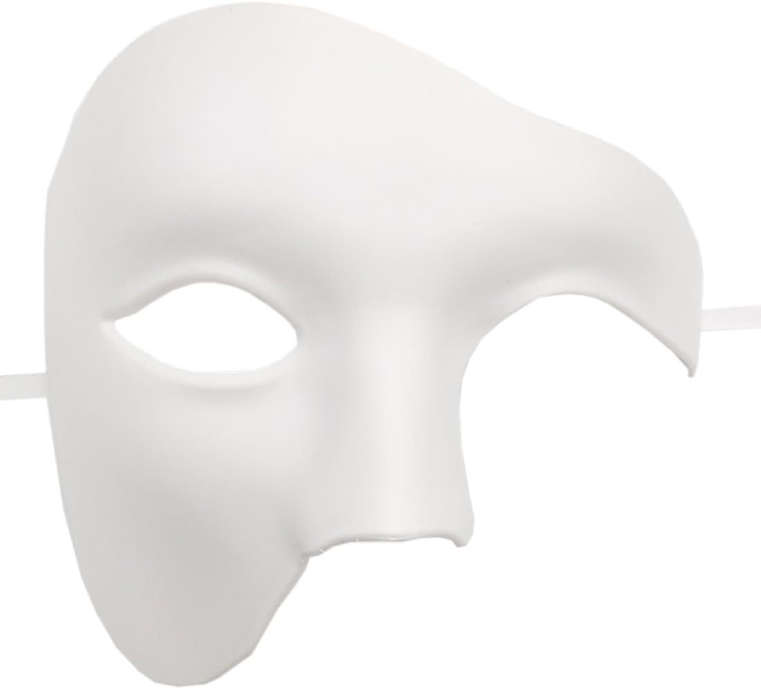 Awlsyj Mens Masquerade Mask - Greek Roman Venetian Party Mask for Halloween Mardi Gras