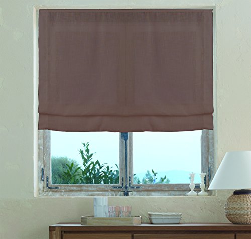 Jover Circeo Estor paqueto Cadena, Acrílico, Marrón, 90x5x175 cm