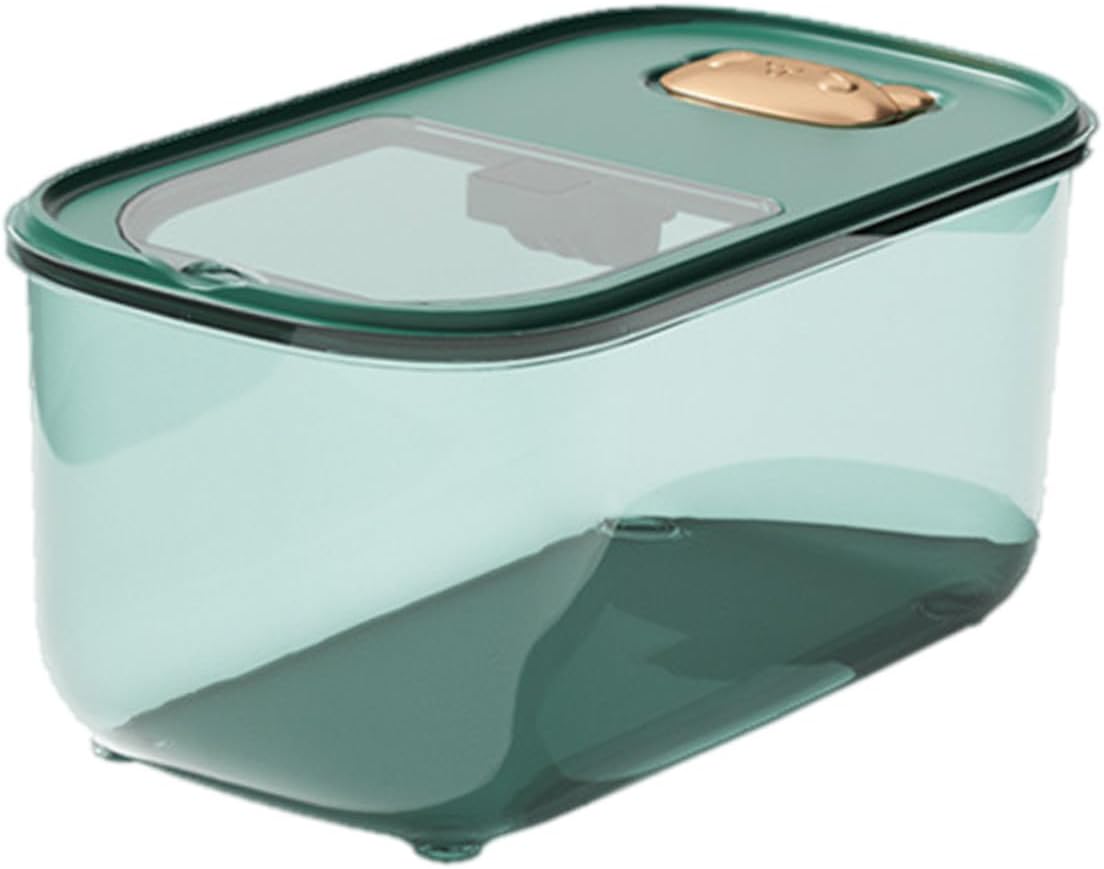 Multi-function Rice Bucket 10lb Airtight Grain Storage Case Thickened Plastic Rice Container Moisture Proof for Home Kitchen Flour and Cereal Storage