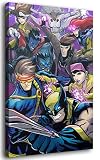 ZYHSB Cyclope Jean Gris Wolverine Bête Voyou Toile Affiche Et Impression Murale Art Photo Moderne Famille Chambre Décor Ox514Eq 40X60Cm sans Cadre
