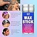 Hair Wax Stick, Hair Wax Stick for Wigs, Wax Sticks, Strong Hold Non-greasy Styling Hair Pomade Stick - 2.7 Oz