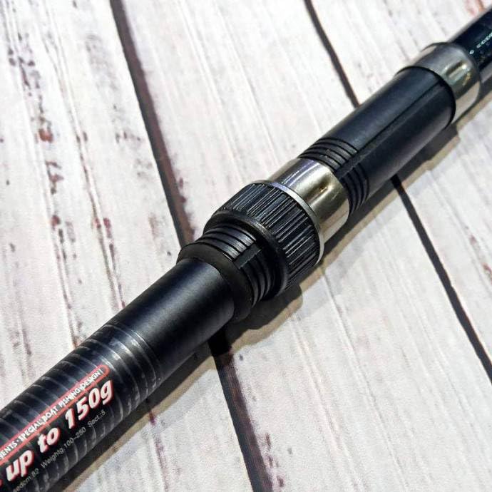 Canna Pesca Bolentino Metri 2,40 Con Mulinello E Filo Barca Sgombro Orata Fragolino Kit Combo Offerta