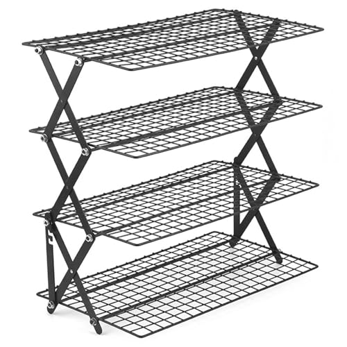 Support de refroidissement pour biscuits en fil metallique stable - 2