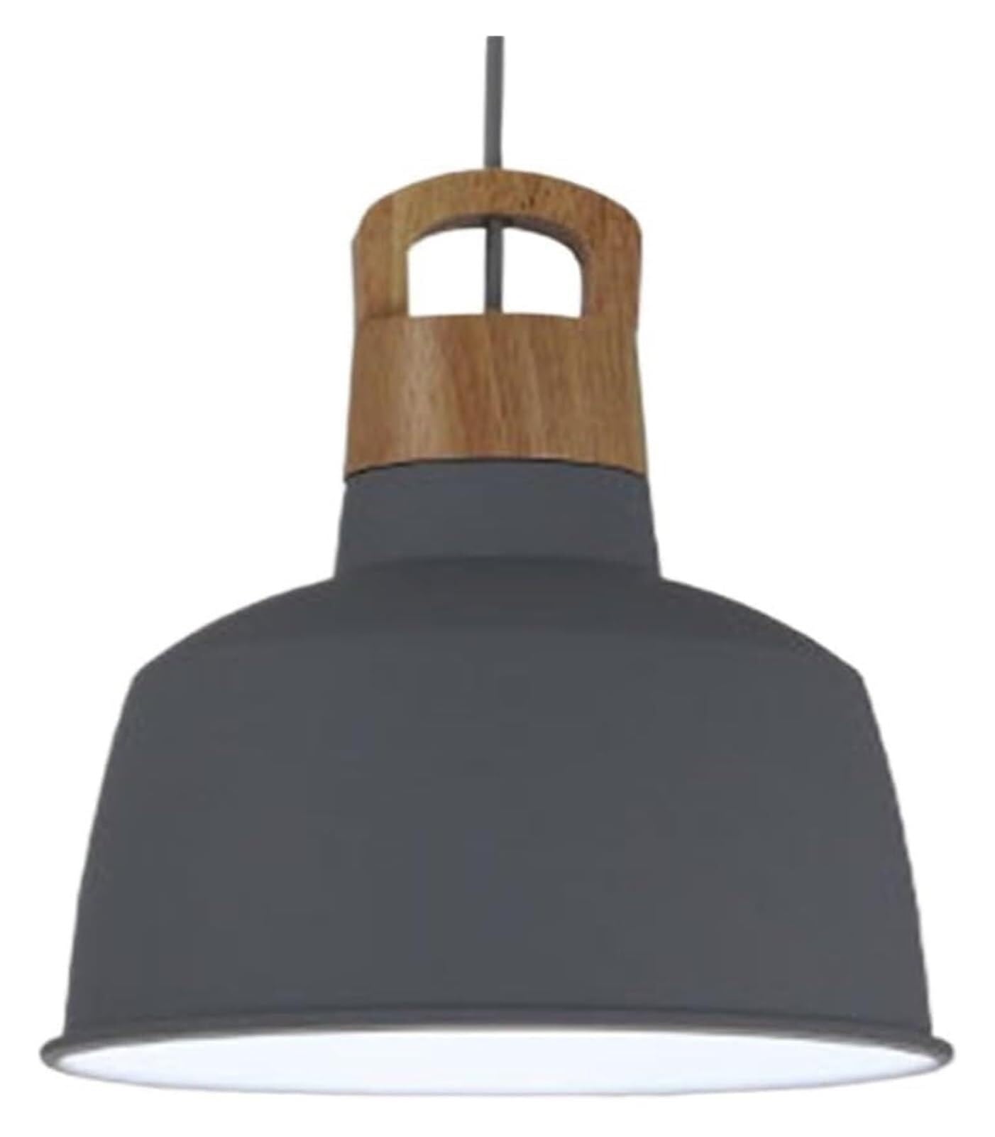 HUAYUSEDF Adjustable Metal Pendant Lamp Chandelier Hanging Lighting Ceiling Fixture E27 for Kitchen Island Living Room Bedroom Hallway(Agray)