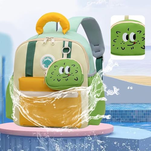 Sac a dos garcon et cartable maternelle multi-compartiments avec pochette