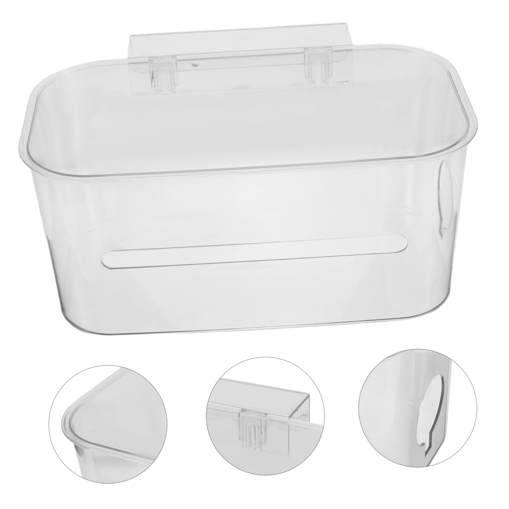 Organizzatore Sospeso per Dormitorio, Culla e Camera | Acrilico, Struttura Robusta Salvaspazio, Capienza Tasche per Accessori e Piccoli Oggetti