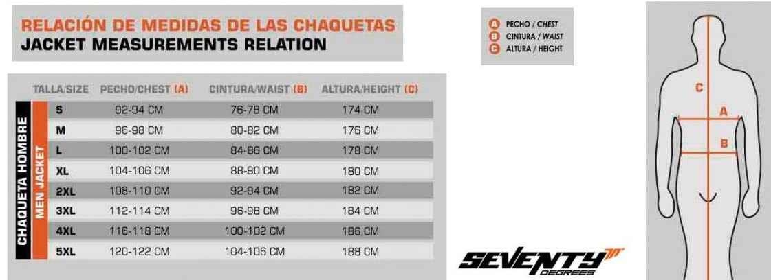 Seventy Degrees Chaqueta Racing para Hombre