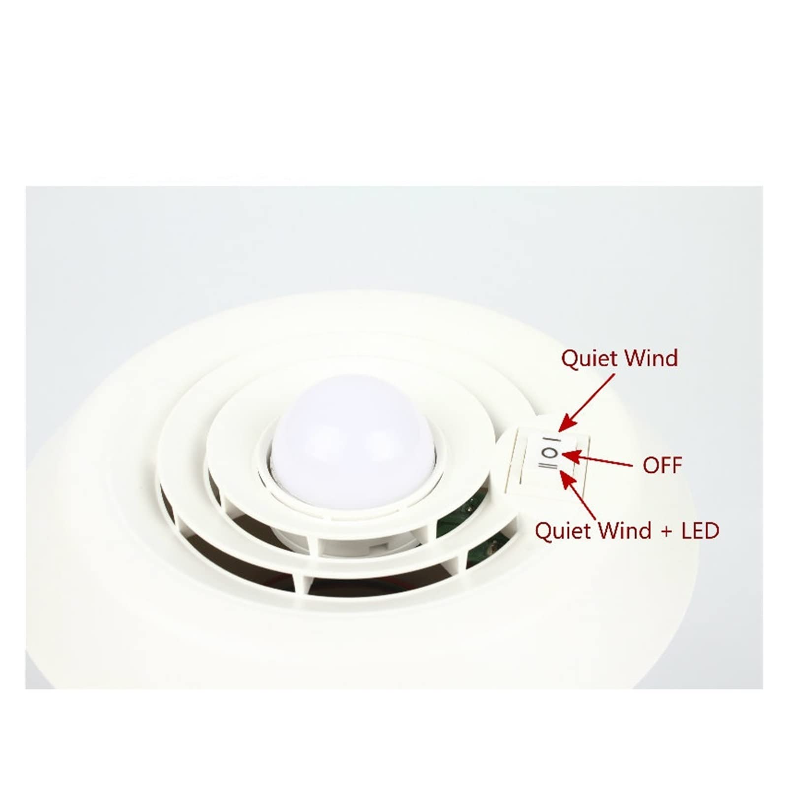 Accessori for roulotte Ventilatore for camper Griglia for presa d'aria sul tetto con ventola Rimorchio da viaggio Van Raffreddamento Presa d'aria Camper Motor Home Ventola silenziosa 12V(Low noise)
