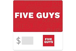 Give the Ultimate Burger Experience with Five Guys eGift Card