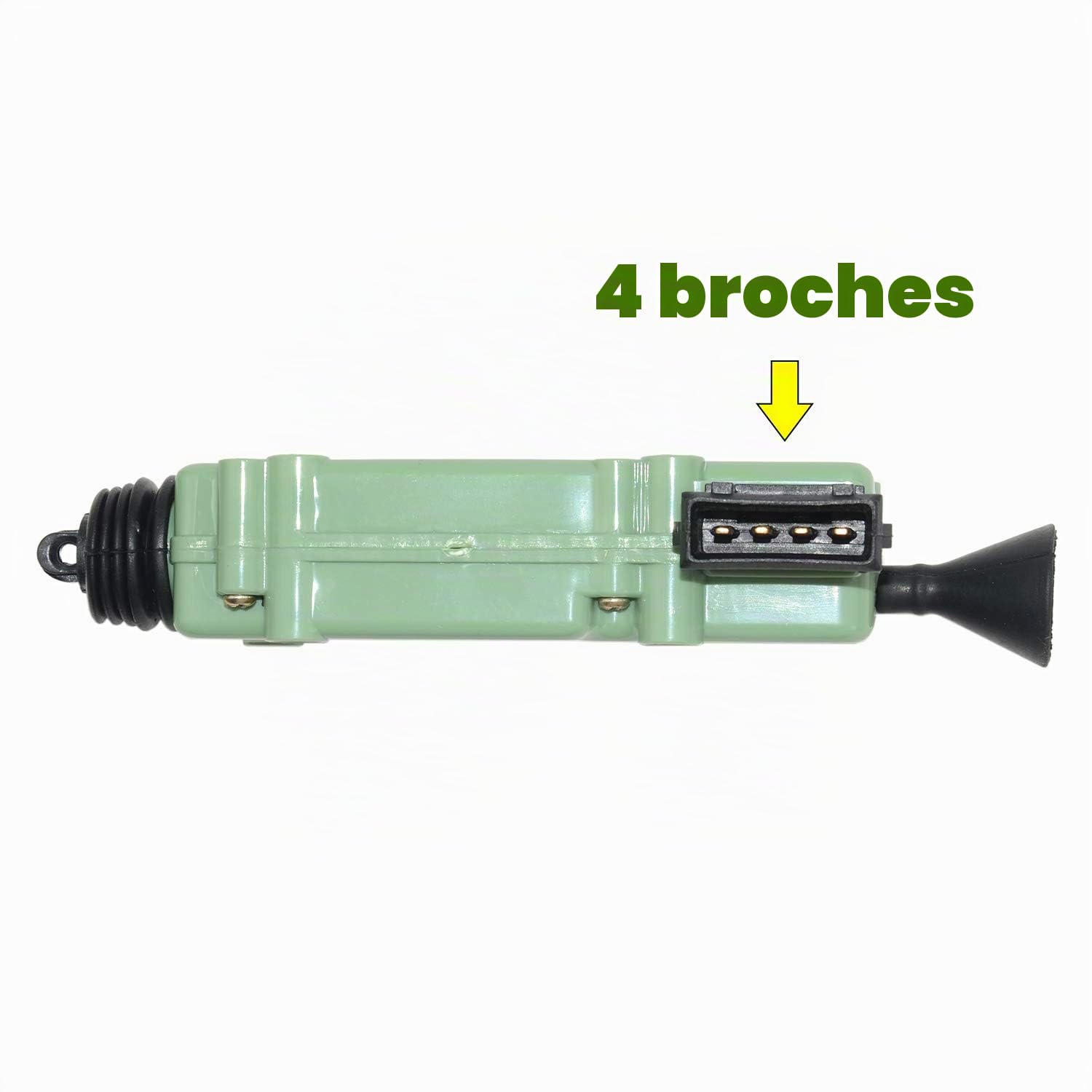 Verrouillage centralisé avec servomoteur, Actionneur de serrure de porte ZV 4 pôles 701959781 255959783A compatible avec V W T4 701959783A 255959781