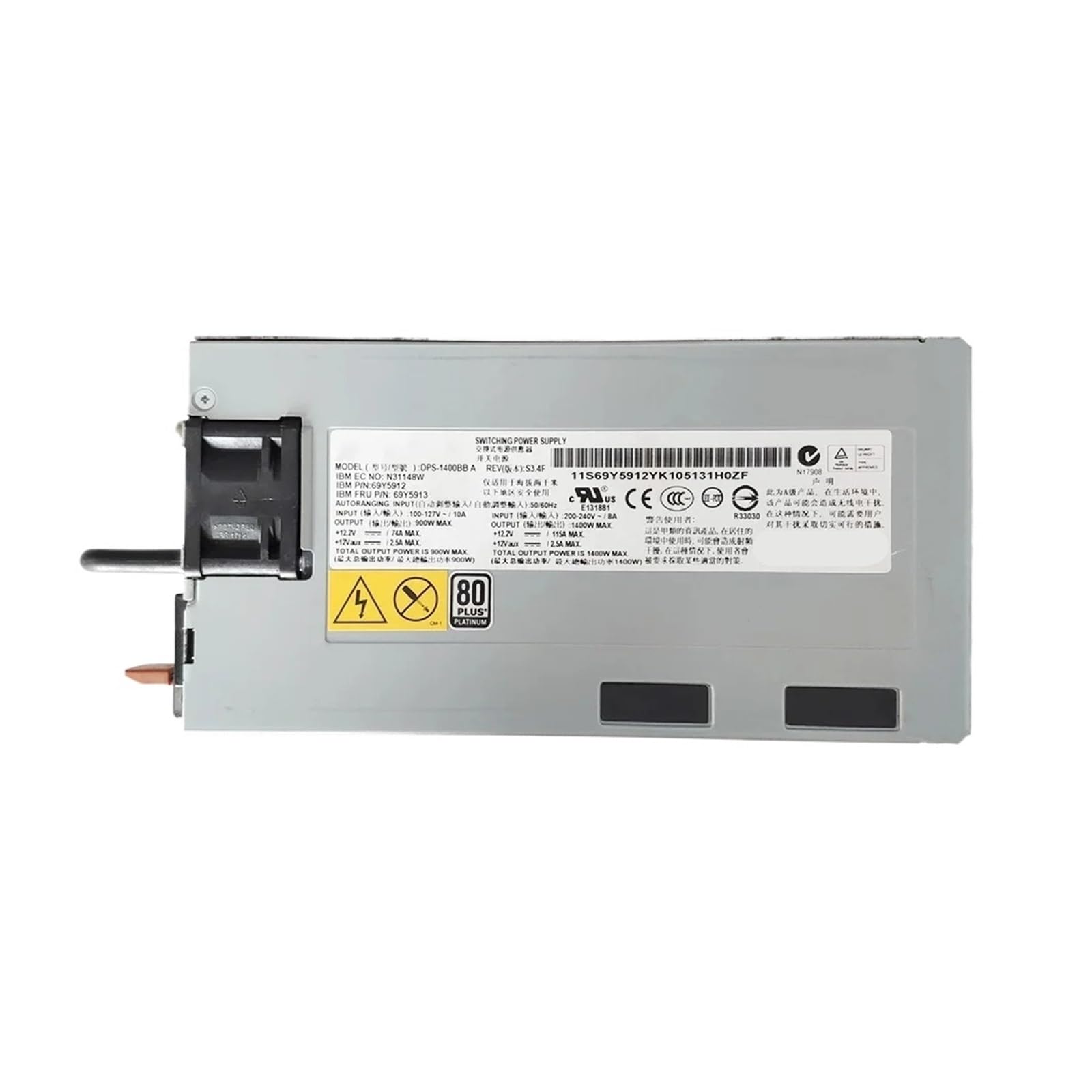 KSZHZYMGX 1400W Server Power Supply DPS-1400BB A