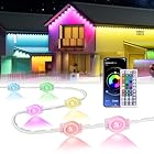 Nexillumi 300ft Permanent Outdoor Lights for House, 2025 Smart RGB LED Outside Lights with APP Remote Control, IP67 Waterproof Eternity Eaves Lighting for Christmas, Halloween, Holiday, Party, Daily
