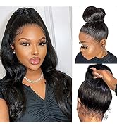 Aaliweya 360 Lace Front Wig Human Hair Pre Plucked 360 Body Wave HD Full Lace Wigs Human Hair 360...