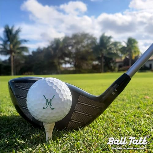 Ball Tatt Monogram Golf Stamp