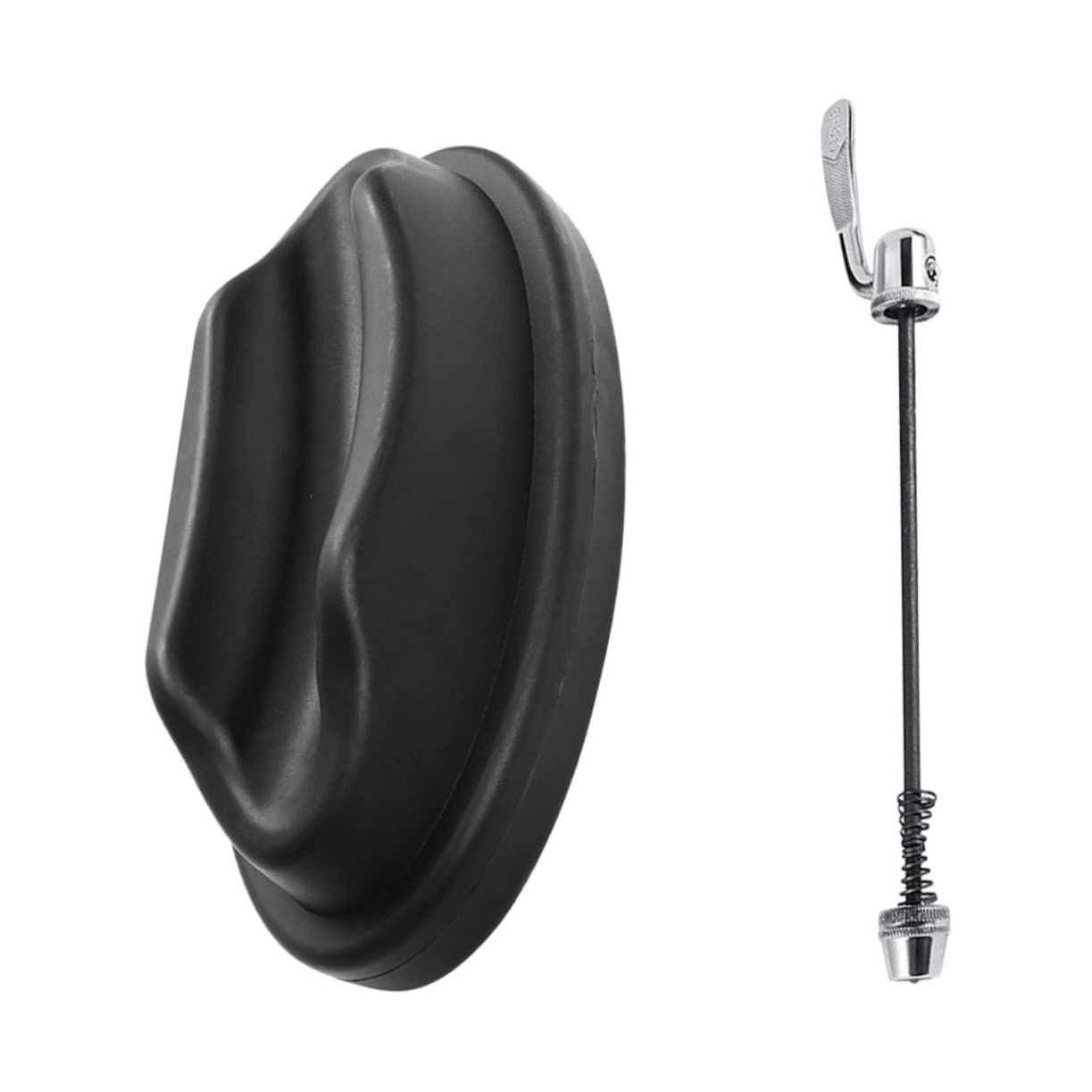 VICASKY 2Pcs Bike Front Wheel Riser Block Stabilizes Front Wheel for Indoor Cycling Trainers Compatible with Mountain Road Bikes Skid Resistant Design Enhances Stability