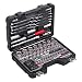 Produktbild Connex Bit-und Steckschlüssel-Satz 99-teilig-Stabiler Kunststoffkoffer-1/4 & 1/2 Zoll-Mit Umschaltknarre-Für Montage-& Schraubarbeiten/Stecknuss-Set/Werkzeugkoffer / COXBOH600099