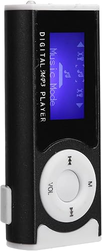 Miniatura 3 de Reproductor de MP3, soporte para reproductor de música 16 GB, tarjeta de extensión LCD, reproductor de música digital portátil con cable USB para