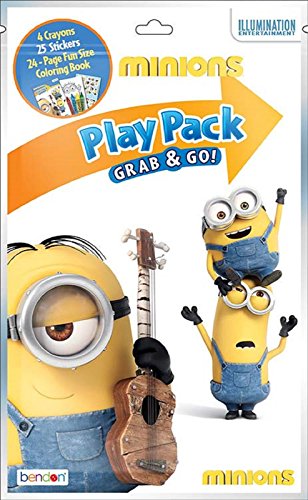 Minion Grab N Go Play Despicable Children's Party Pack #TOP8