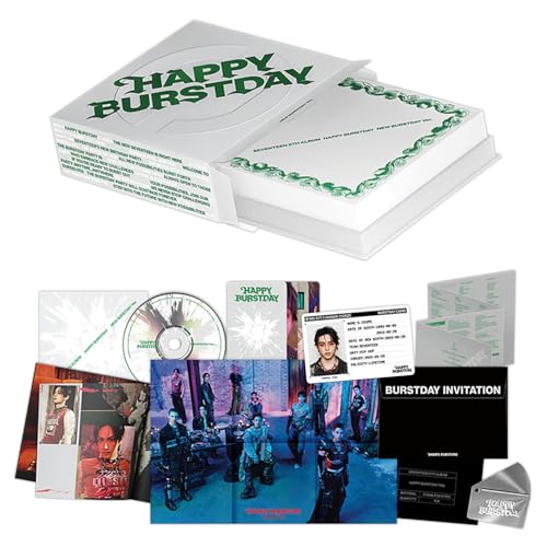 SEVENTEEN - 5th Album [HAPPY BURSTDAY] (NEW BURSTDAY Ver.) Outbox + Component Box +...