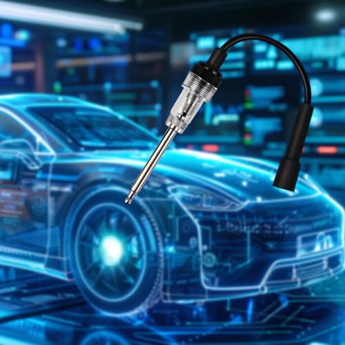 Arvoni Zündfunkentester, Zündfunkenprüfer, zündkerzen Tester Verstellbarer, Zündung Prüfer, Contrôleur D'étincelles D'allumage für Alle Auto Verbrennungsmotoren Rasenmäher Interner Externer Motor