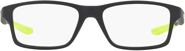 Oakley Junior Kids Infanto Juvenil CROSSLINK XS (YOUTH FIT) OY8002 06 Preto Acetinado Lente Tam 51
