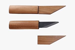 Kanetsune Blacksmith Handcrafted Kiridashi Knives Perfect Cutting Tool for Wood Carving, Engraving,...