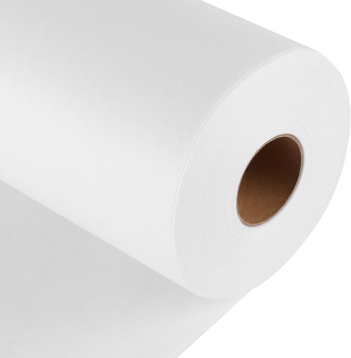 TAICHEUT 2 Rolls Tear Away Embroidery Stabilizers, 12'' x 50 Yd Medium Weight 1.8 oz Embroidery Backing Stabilizer for Machine and Hand Sewing, White