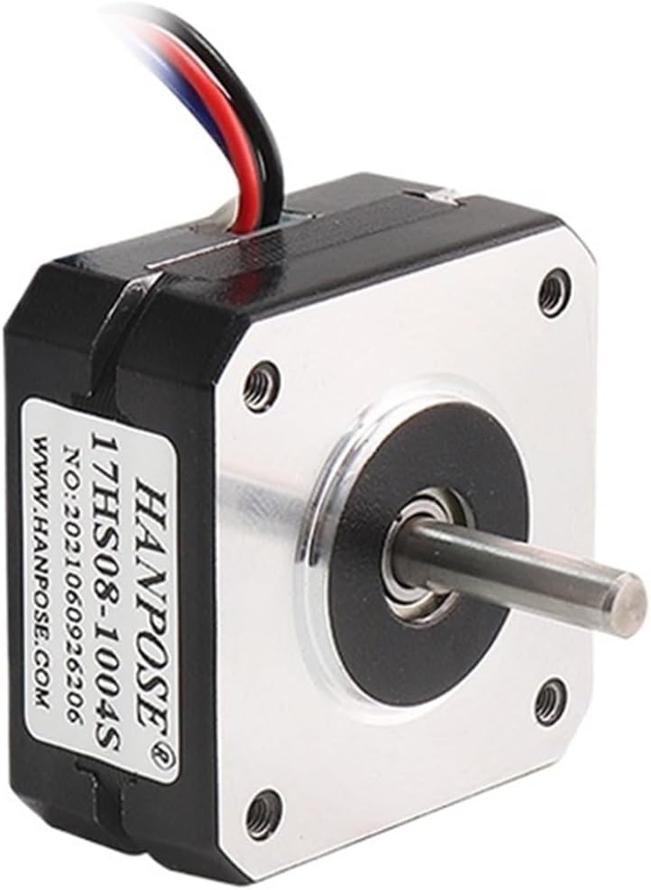 Step Motor 20mm 1A 16N.cm 4 Leads 17HS08-1004S Small Motor Short 3D Printer Monitor Equipment Nema17 Stepper Motor (17HS08-1004S x 3pcs)