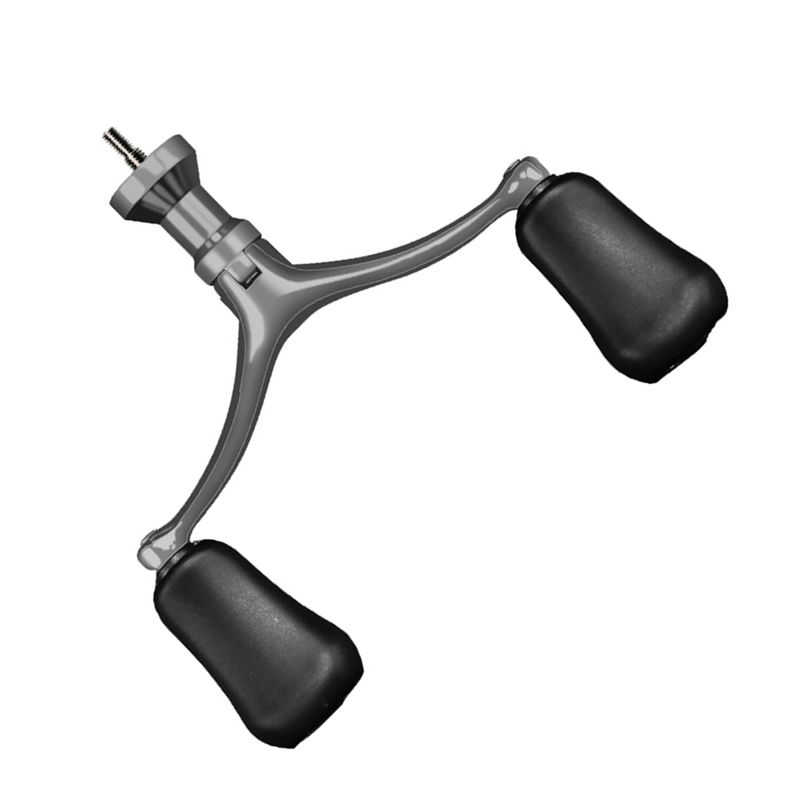 Yazhuq Fishing Reel Handle Grip Rockers Arm Screw-in Handle Grips Fishing Rod Power Handle for Baitcasting Reel
