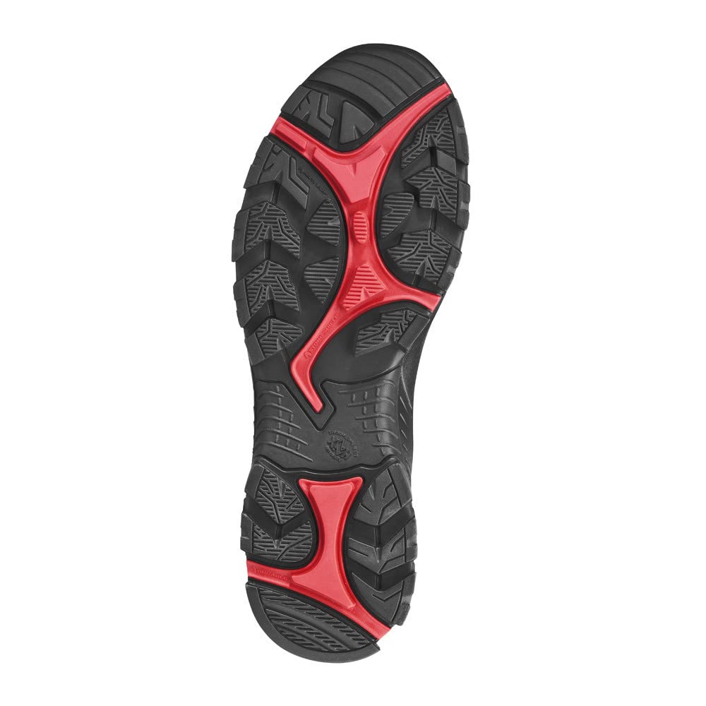 Haix Black Eagle Safety 40.1 mid/Black-red Praktyczna odzież robocza: buty ochronne dla rzemieślników. 37