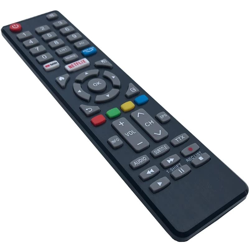 Image of Television Remote Control Compatible for Sansui LCD LED Smart TV Remote (Black, SASUI LED-All)