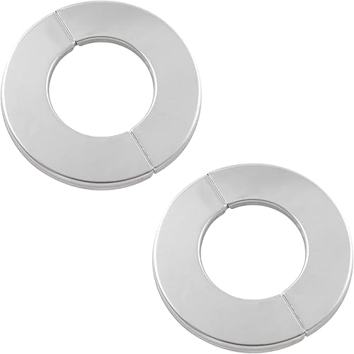 Miniatura 7 de JianLing 2 piezas de placa redonda de acero inoxidable 304 para diámetro exterior de 2.559in, diámetro interior de 0.945in